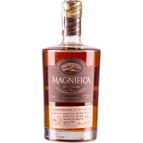 Cachaca Magnífica Single Cask 12-15 YO Barrel N°J69|GB (70cl 46%) - crb