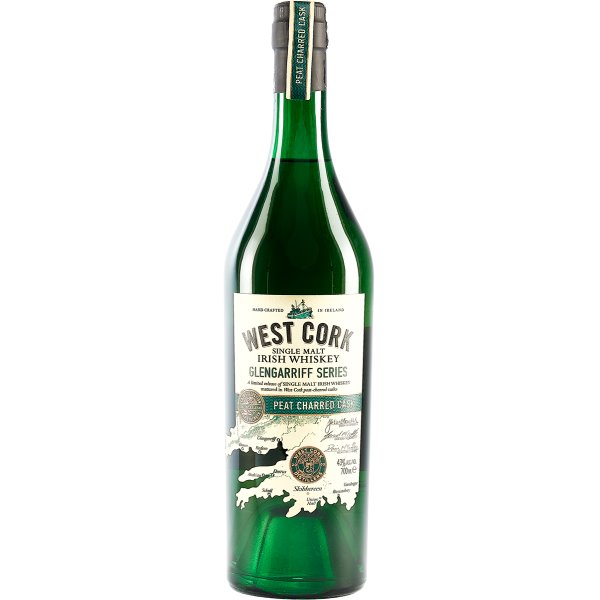 Whiskey West Cork Glengarriff Peat Charred Cask (70cl 43%) - crb