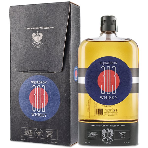 Whiskey Squadron 303 Blend of Freedom (70cl 44%) - crb