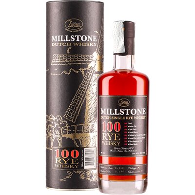 Whiskey Millstone Zuidam 100 RYE (70cl 50%) - crb Whiskey Millstone Zuidam 100 RYE (70cl 50%) - crb