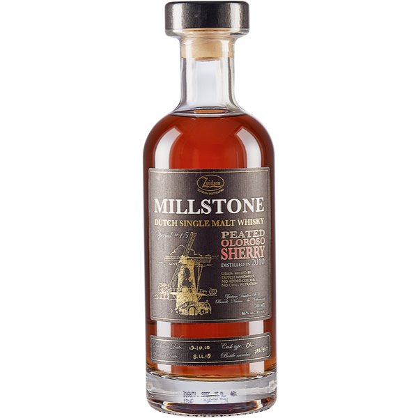 Whiskey Millstone Zuidam Special N.15 Peated Oloroso Sherry  2010 (70cl 46%) - crb