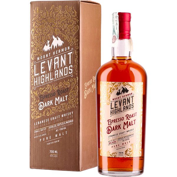 Whiskey Levant Highlands Mount Hermon - Porter Brew (70cl 43%) - crb