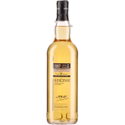 Whiskey Ancnoc Vintage 2007 635 Bourbon Seleted BY CDC (70cl 51.4%) - crb Whiskey Ancnoc Vintage 2007 635 Bourbon Seleted BY CDC (70cl 51.4%) - crb
