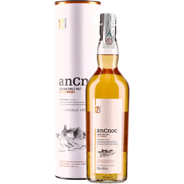 Whiskey Ancnoc 12 YO (70cl 40%) - crb