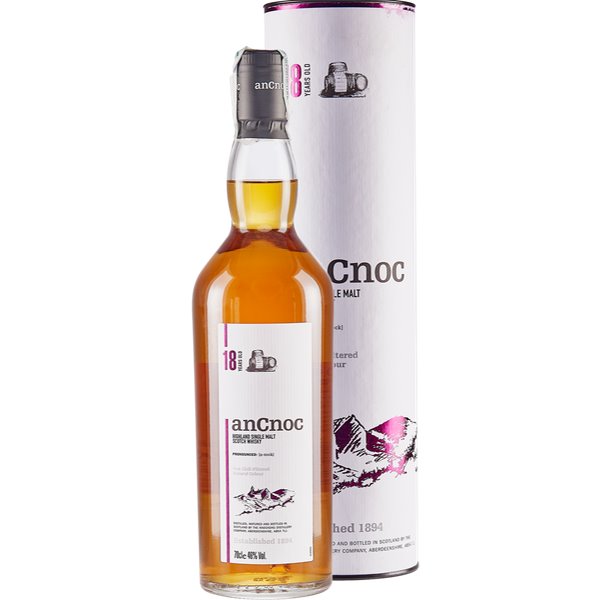 Whiskey Ancnoc 18 YO (70cl 46%) - crb