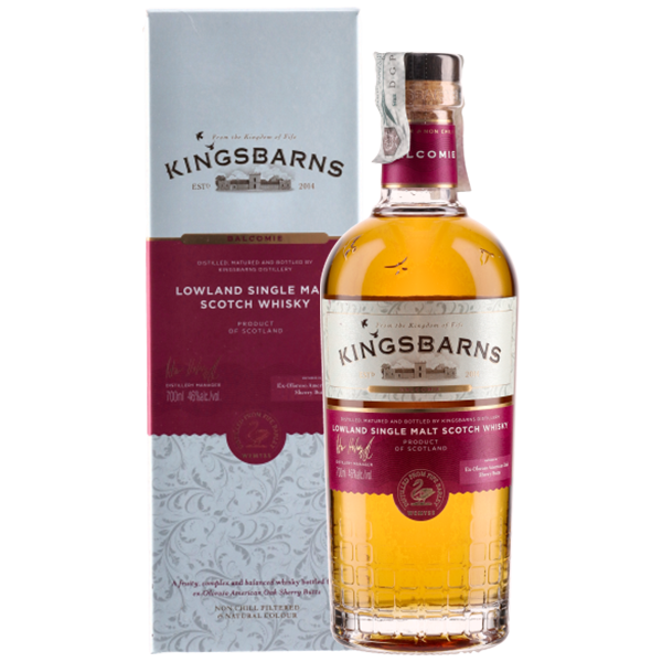Whiskey  Kingsbarns Balcomie (70cl 46%) - crb