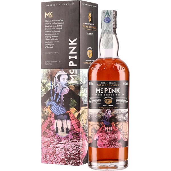 Whiskey House of McCallum MC Pink Port Finish (70cl 43.5%) - crb