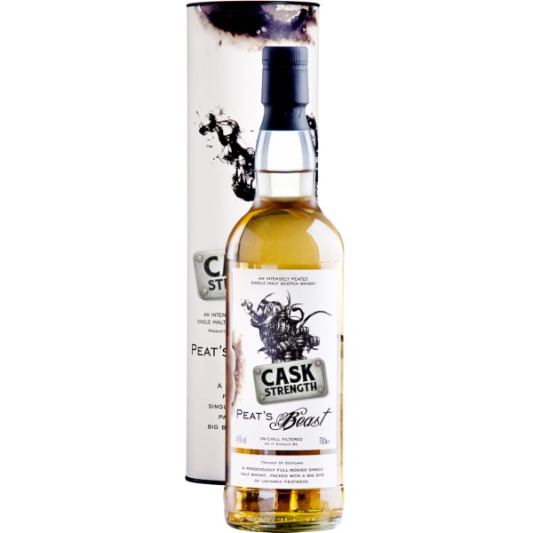 Whiskey Peats Beast Cask Strength (70cl 52.1%) - crb