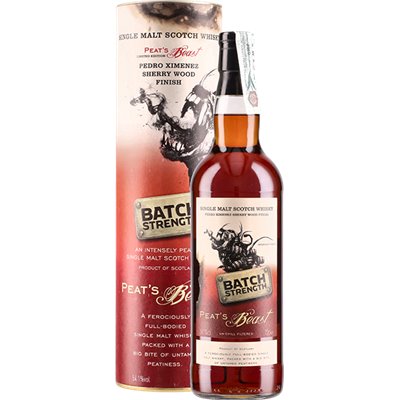 Whiskey Peats Beast Sherry Cask Strength (70cl 54.1%) - crb Whiskey Peats Beast Sherry Cask Strength (70cl 54.1%) - crb