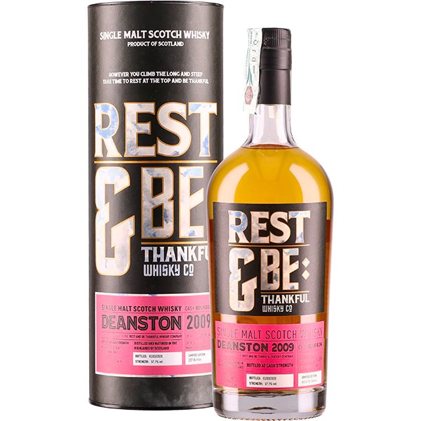 Whiskey  Rest & Be Deanston 2009 BRL (70cl 57.1%) - crb
