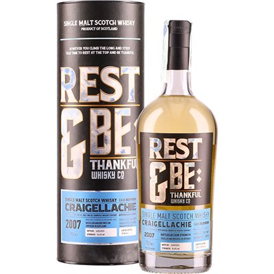 Whiskey Rest & Be Craigellachie 2007 HHD (70cl 54.6%) - crb Whiskey Rest & Be Craigellachie 2007 HHD (70cl 54.6%) - crb