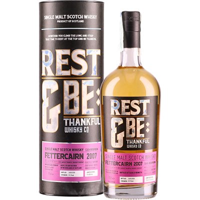 Whiskey Rest & Be FETTERCAIN 2007 HHD (70cl 57.2%) - crb Whiskey Rest & Be FETTERCAIN 2007 HHD (70cl 57.2%) - crb
