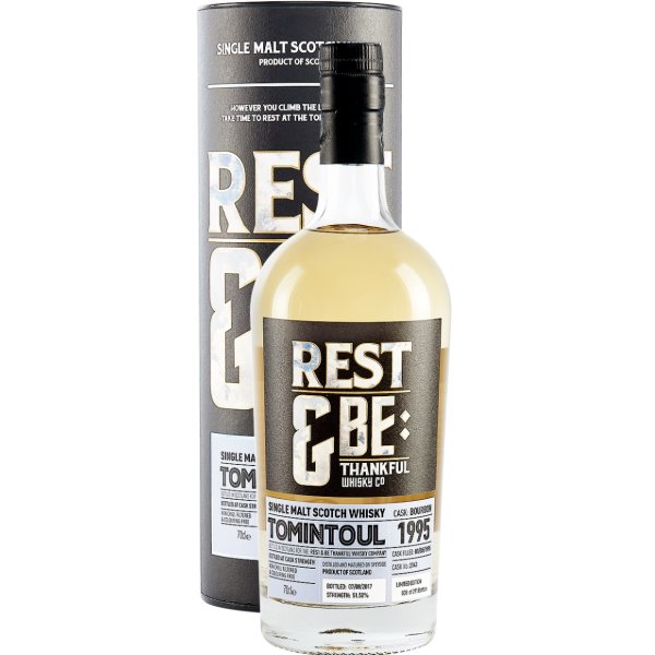 Whiskey  Rest & Be Tomintoul 1995 Bourbon Cask  (70cl 51.5%) - crb