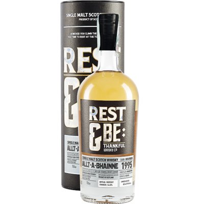 Whiskey  Rest & Be Altt-a-Bhainne 1995 Bourbon Cask  (70cl 54.4%) - crb