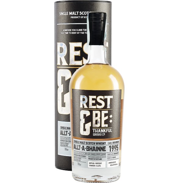 Whiskey  Rest & Be Altt-a-Bhainne 1995 Bourbon Cask  (70cl 54.4%) - crb
