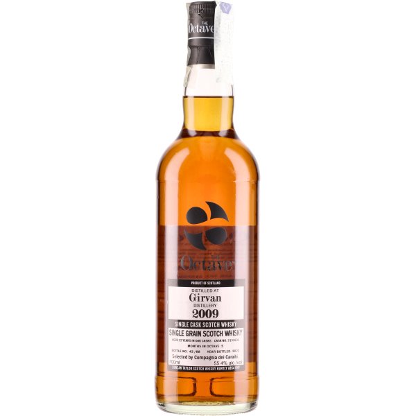 Whiskey Duncan Taylor The Octave Range Girvan 2009 12 YO Selected By CDC|AC  (70cl 55.4%) - crb