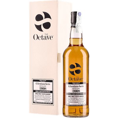 Whiskey Duncan Taylor The Octave Glentauchers 2008 10 YO  (70cl 54.4%) - crb