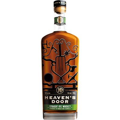 Whiskey Heaven S Door Straight Rye (70cl 43%) - crb Whiskey Heaven S Door Straight Rye (70cl 43%) - crb
