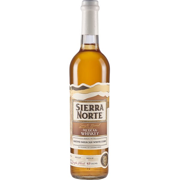 Whiskey Sierra Norte 85% Maiz Blanco (70cl  45%) - crb