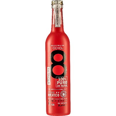 Tequila Ocho Blanco Red Edition Dias de los Muertos Cerro Grande 2020 (50cl  40%) - crb
