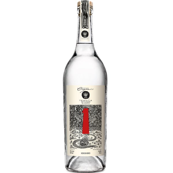 Tequila 123 Uno Organic Blanco (70cl  40%) - crb