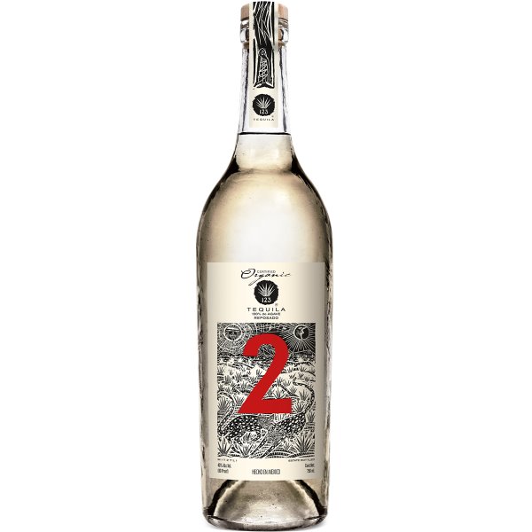 Tequila 123 Dos Organic Reposado (70cl  40%) - crb