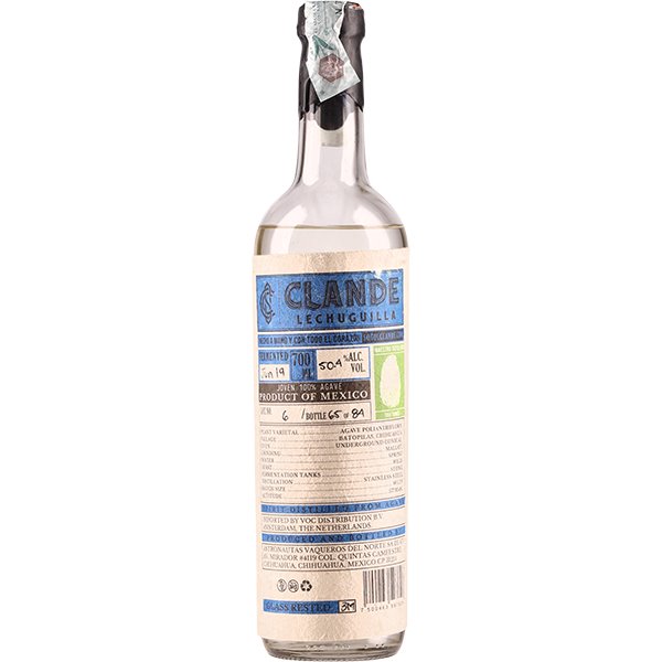 Lechuguilla Clande Tavi Torres Joven 100% Agave (70cl  50.4%) - crb