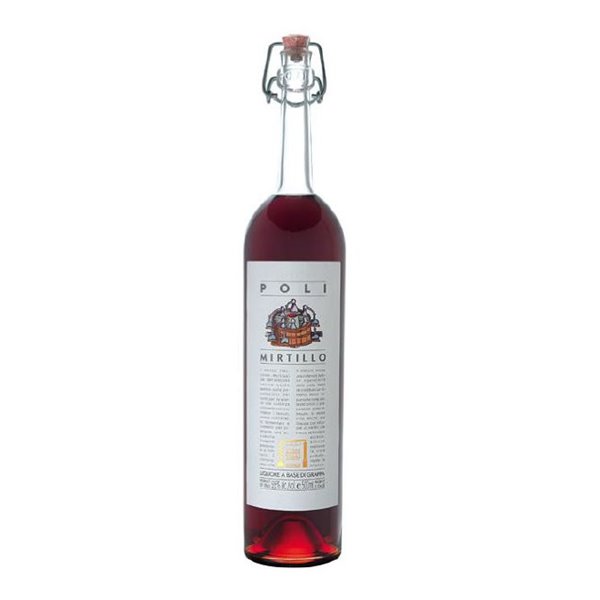 Liquore alla Grappa Poli Mirtillo 28° Distilleria Jacopo Poli