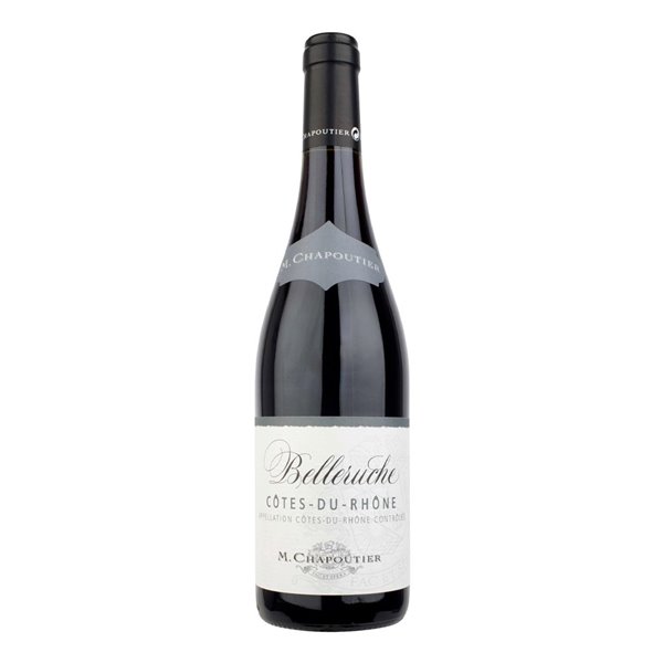M.CHAPOUTIER Cotes du Rhone Rouge BELLERUCHE 2021 cl.75