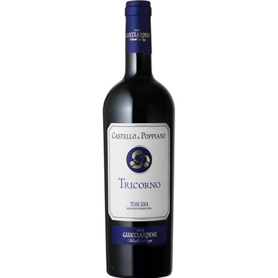 CASTELLO DI POPPIANO Toscana Igt TRICORNO 2018 GUICCIARDINI Cl.75