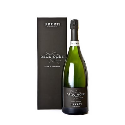 UBERTI Franciacorta DEQUINQUE Extra Brut Magnum ASTUCCIO 02/11Cl 150