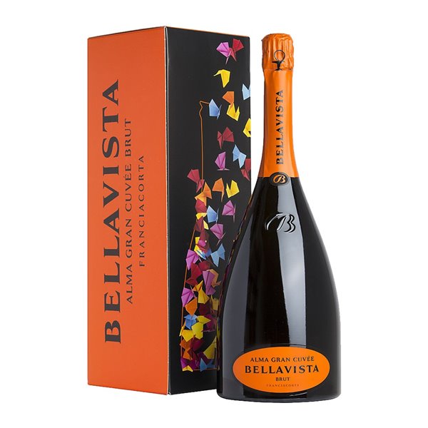BELLAVISTA Franciacorta ALMA Gran Cuvèe Magnum ASTUCCIATO LT 1,5