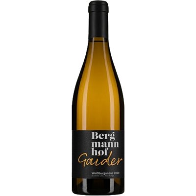 BERGMANNHOF Pinot Bianco GAIDER 2020 Cl 75