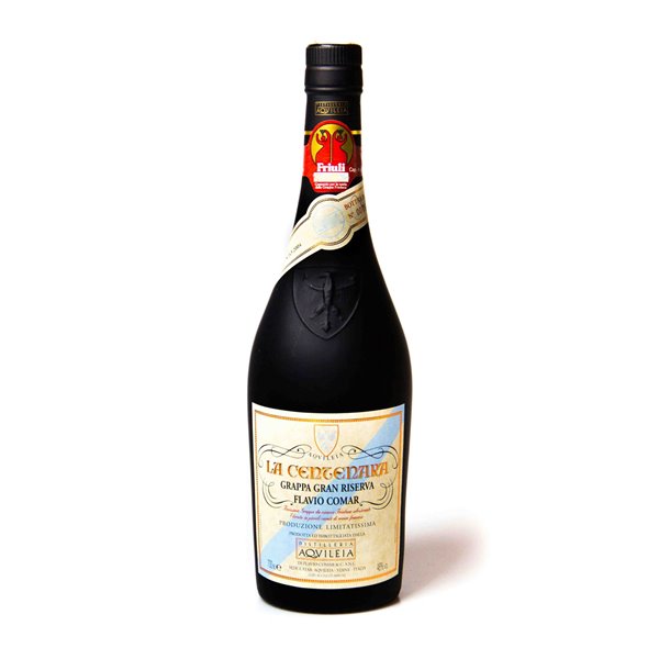 Grappa LA CENTENARA GRAN RISERVA FLAVIO COMAR  46° Distilleria Aquileia