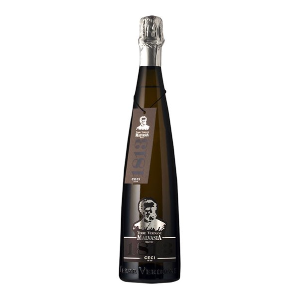 CANTINE CECI Malvasia Secca Frizzante TERRE VERDIANE 1813 Cl 75