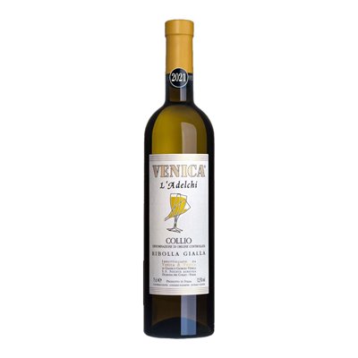 VENICA Ribolla Gialla Collio Doc L'ADELCHI 2021 Cl 75