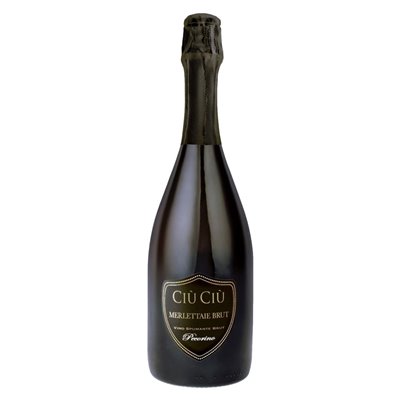 CIU' CIU' Spumante Brut Pecorino MERLETTAIE  Bio Vegan cl.75