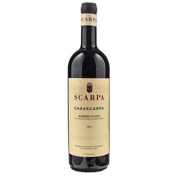 SCARPA Barbera d'Asti Docg CASASCARPA 2021 cl.75
