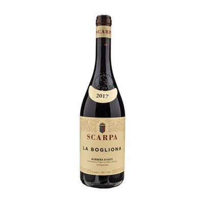 SCARPA Barbera d'Asti Superiore Docg BOGLIONA 2017 cl.75