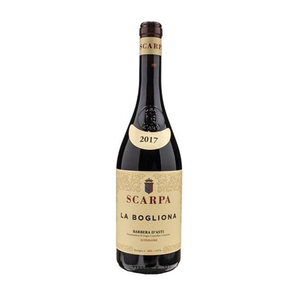SCARPA Barbera d'Asti Superiore Docg BOGLIONA 2017 cl.75