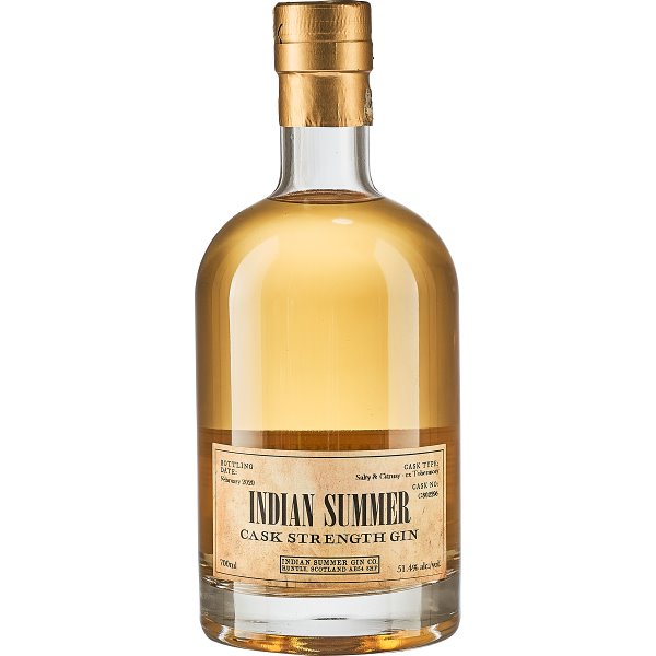 Gin Indian Summer Ex Glen Keith Cask (70cl  50.9%) - crb