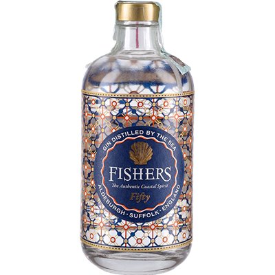Gin Fishers Fifty (50cl  50%) - crb