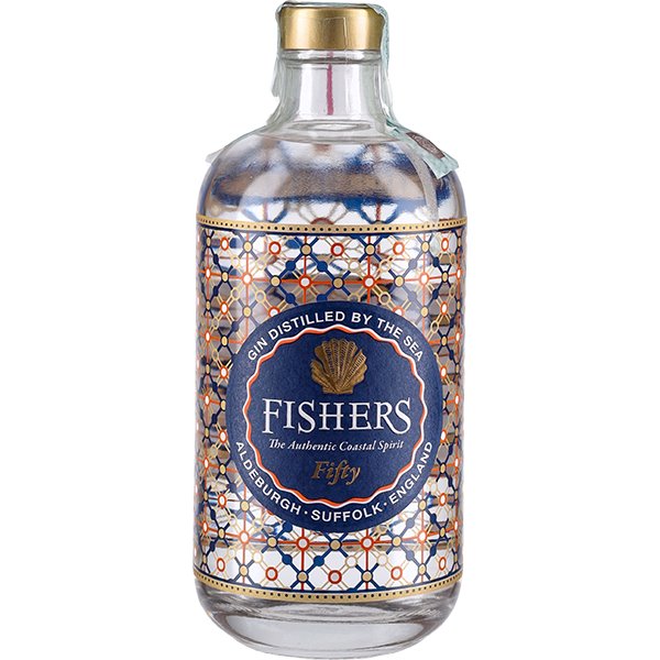 Gin Fishers Fifty (50cl  50%) - crb