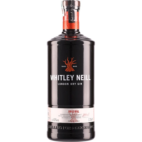 Gin Whitley Neill Original Bic Size (1750ml  43%) - crb