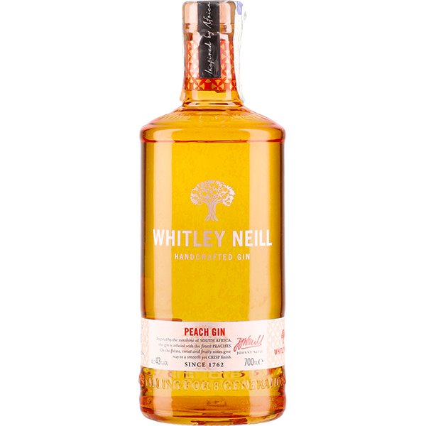 Gin Whitley Neill Peach (70cl  43%) - crb