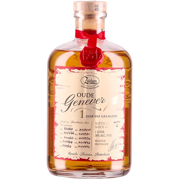 Genever Zuidam Genever 1 YO (100cl  38%) - crb