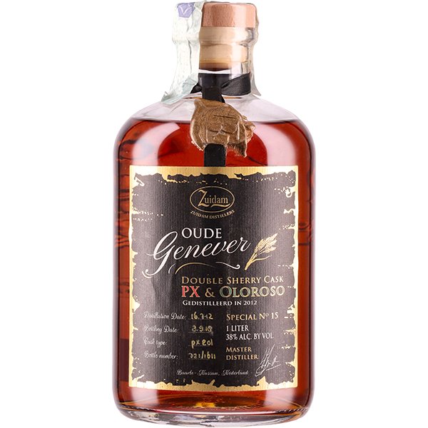 Genever Zuidam Genever Special N.15 PX 5 YO (100cl  38%) - crb