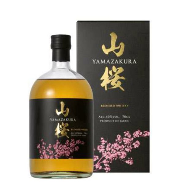 WHISKY YAMAZAKURA Blended 40°  Sasanokawa Shuzo Distillery   Koriyama – Giappone