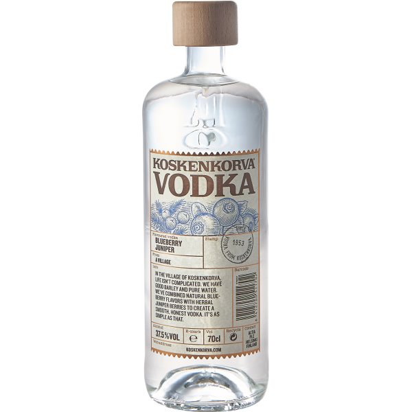 Vodka Koskenkorva Blueberry Juniper (70cl  37.5%) - crb