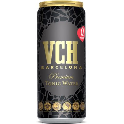 Sodato VCH Gaudi Tonic Water Lattina (box 24 x330ml ) - crb Sodato VCH Gaudi Tonic Water Lattina (box 24 x330ml ) - crb